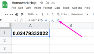 ANOVA Hypothesis Testing – Introductory Statistics with Google Sheets